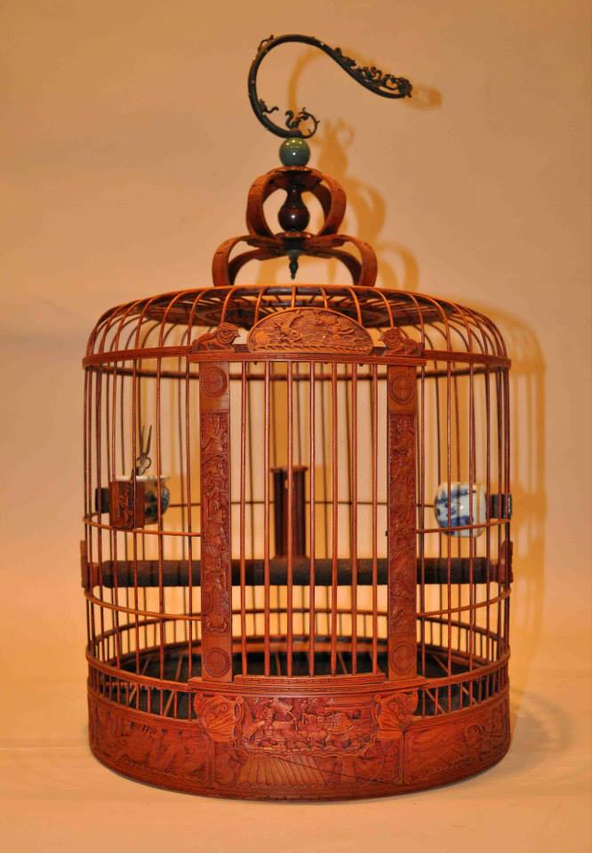 Qing Bird Cage (12dx22h)